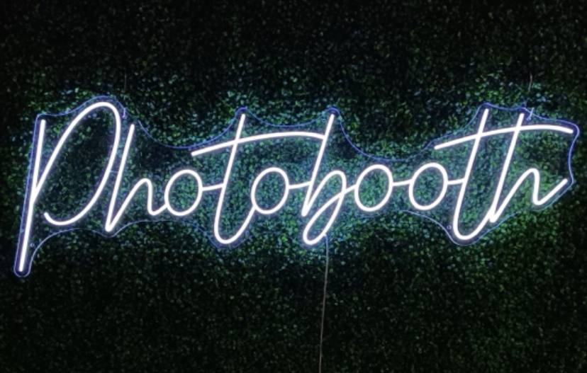 Photobooth Neon Sign - Neon Now with FREE Remote Contreo, Accessories and Woldwide Delivery.