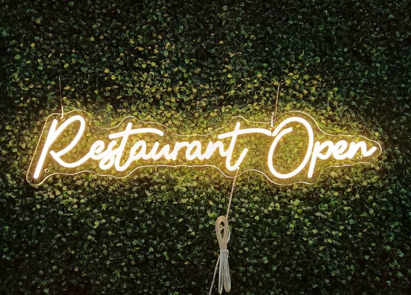 Restaurant Open Neon Sign