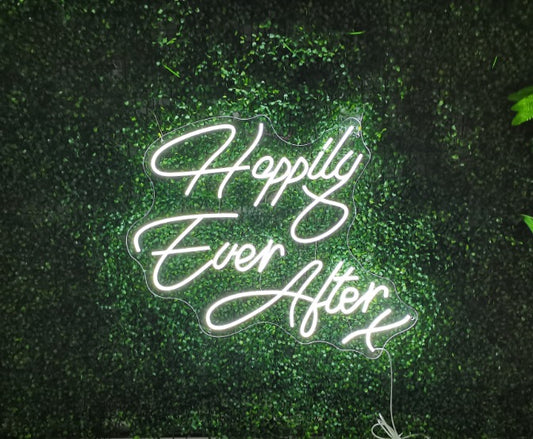 Happily Ever After Neon Sign