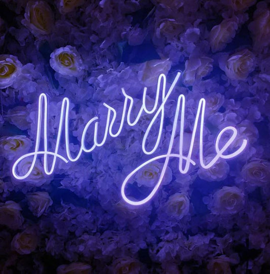 Marry Me Neon Sign