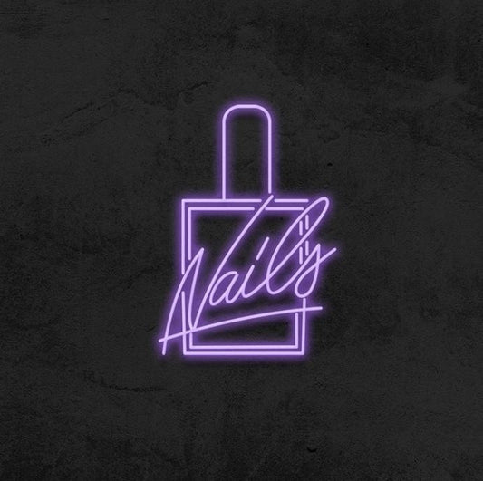 Nail Polish Neon Sign